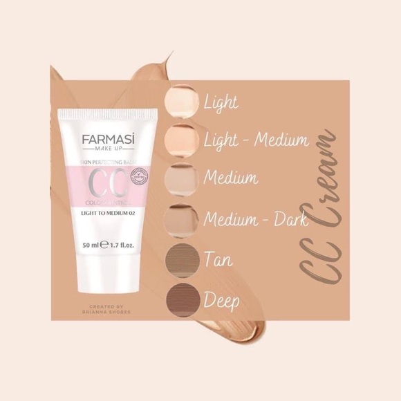 Farmasi Makeup 33 New Farmasi Cc Cream 04 Medium To Dark Poshmark